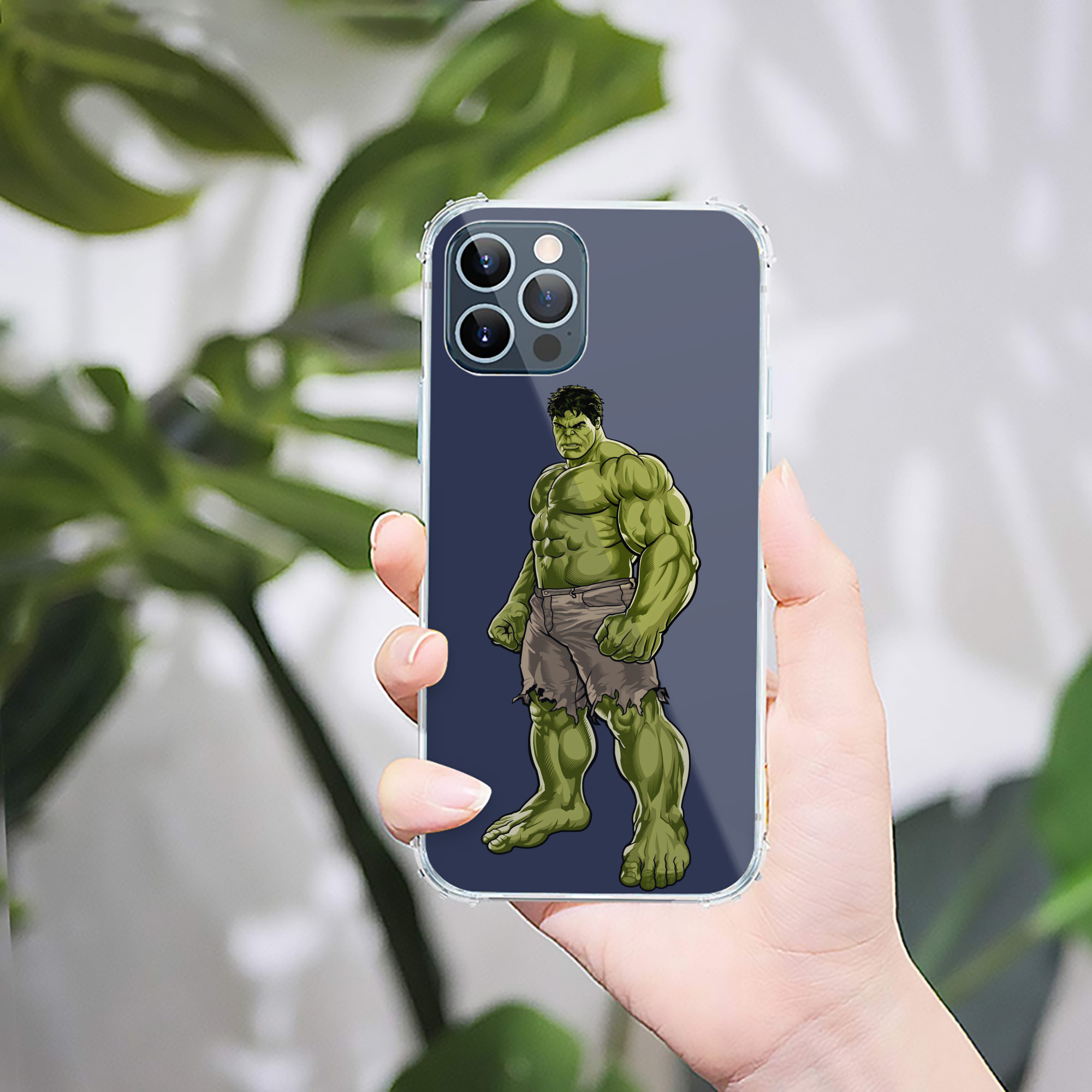 （画像用） アベンジャーズ The Avengers 【iPhone 12シリーズ対応】透明スマホケース（クリアソフトケース）